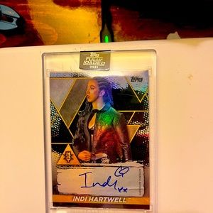 Indi Hartwell Auto Card